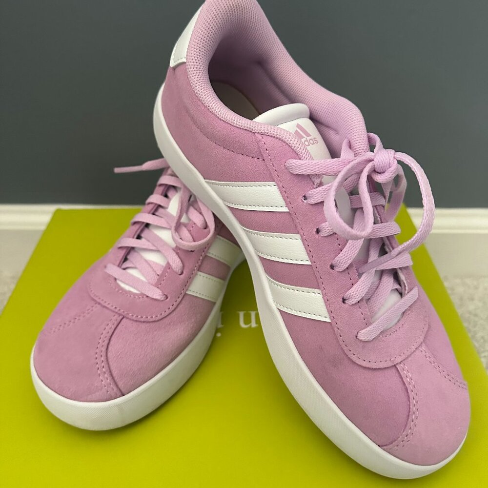 Pink Adidas Sneakers (like new)
